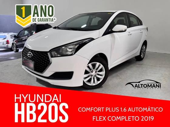 HYUNDAI HB20S 1.6 COMFORT PLUS 16V FLEX 4P AUTOMÁTICO HYUNDAI HB20S 1.6 COMFORT PLUS 16V FLEX 4P AUTOMÁTICO